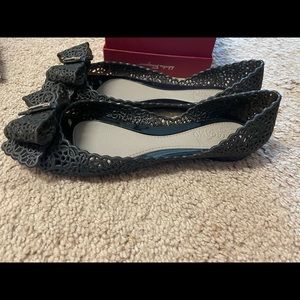 Salvatore Ferragamo Nilly Jelly Sandal sz 7